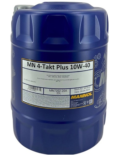 Mannol takt plus 10w 20l - 4-takt, 10w-40