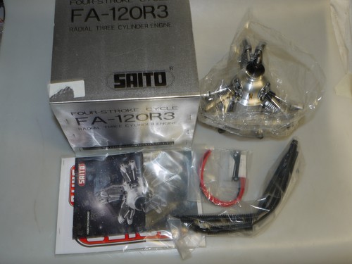 Saito 120r3 radial takt - saito, 4-takt