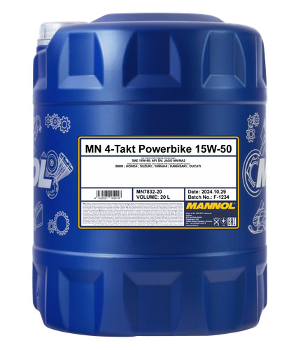 Mannol takt powerbike 15w - 4-takt,